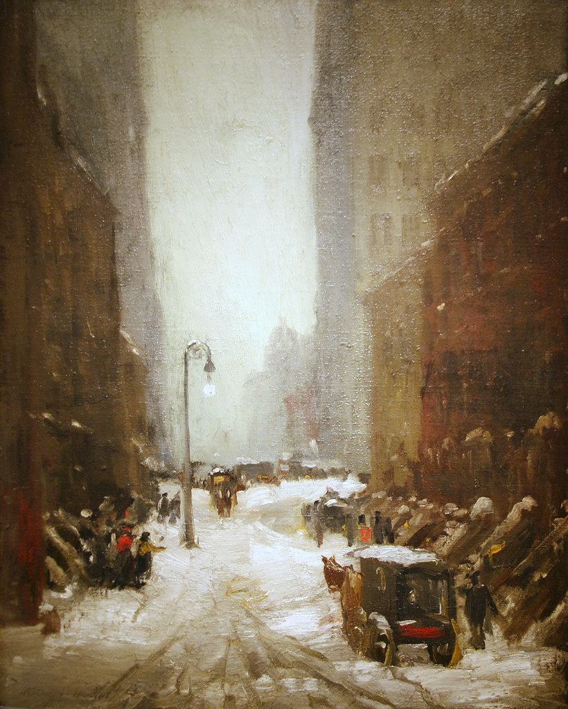 Robert Henri “Snow in New York” Photograph: Flickr