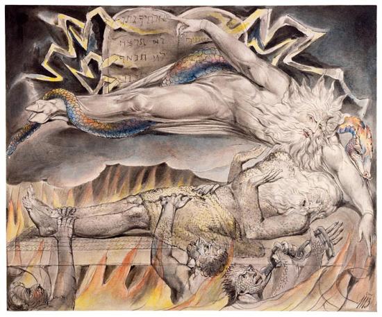 William Blake “Job’s Evil Dream”